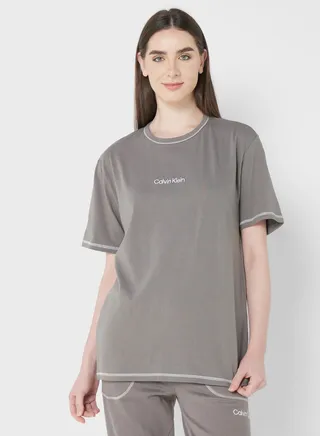 Crew Neck Logo T-Shirt
