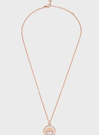 Single Chain Detail Necklace