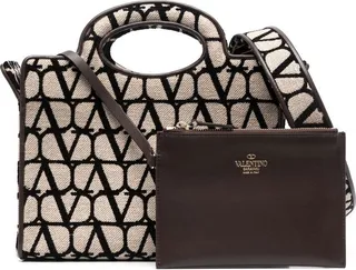 VALENTINO GARAVANI- Le Troisieme Toile Iconographe Small Tote Bag
