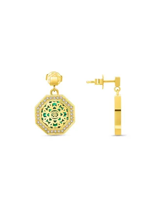 Stone Drop Earrings