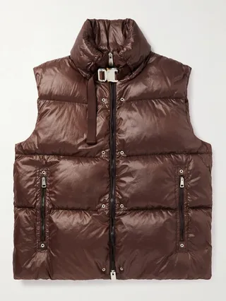 6 Moncler 1017 ALYX 9SM Quilted Shell Down Gilet