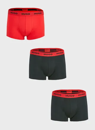 3 Pack Logo Trunks