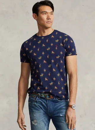 Graphic Crew Neck T-Shirt