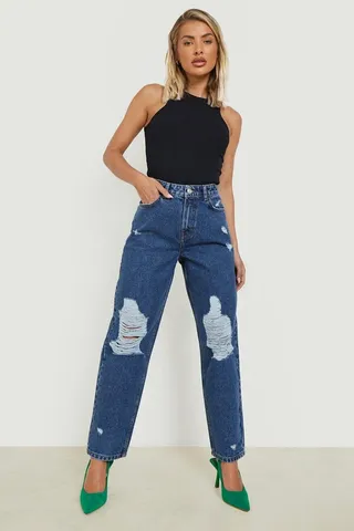 Ripped Mom Jeans