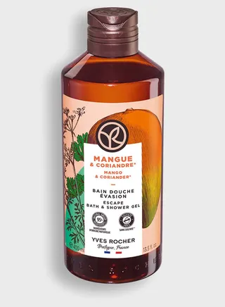 Bath And Shower Gel Mango Coriander 400 Ml Bottle