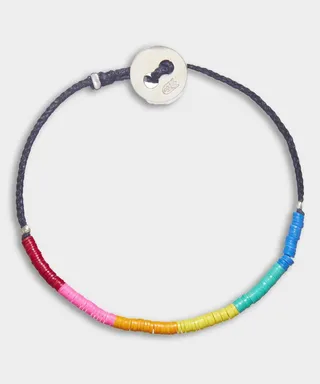 Scosha Classic Beach Bracelet In Rainbow