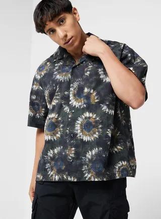 Paper Touch Oversized Fit Shirt