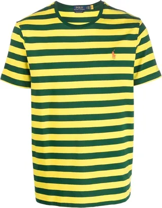 striped cotton T-shirt