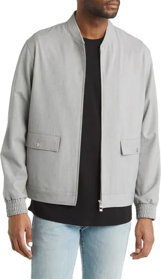 Twill Bomber Jacket