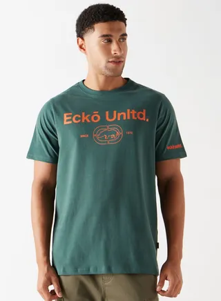 Logo Print Crew Neck T-Shirt