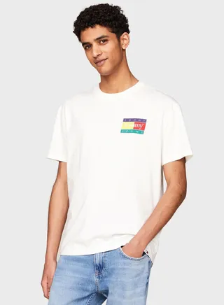 Flag Crew Neck T-Shirt