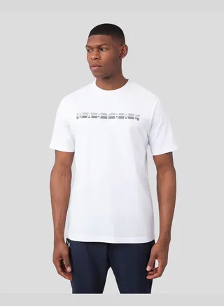 White Graphic Short Sleeve Tee