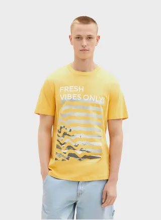 Graphic Crew Neck T-Shirt