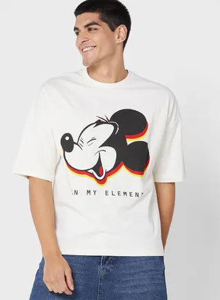 Mickey Mouse Oversized T-Shirt