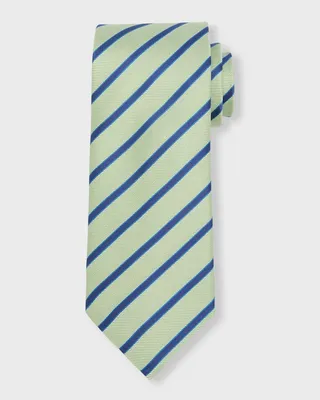 Men's Stripe Silk Tie