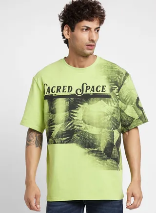 Graphic Crew Neck T-Shirt