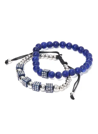 Set of 2 Exquisite Design Beads Bracelet