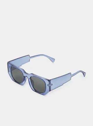 Tortoise Shell Wide Temple Sunglasses