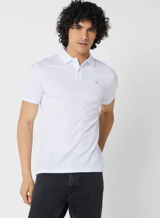 Logo Slim Fit Polo