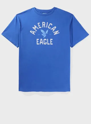 Logo Graphic Crew Neck T-Shirt