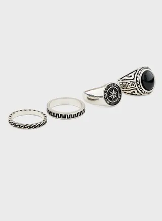 4 Pack Ring Set