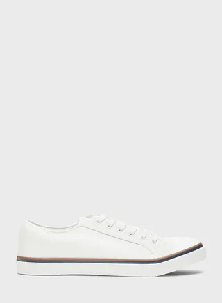 Lace Up Low Top Sneakers
