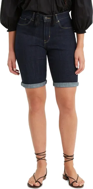 Levi's Women's Denim Bermuda Shorts