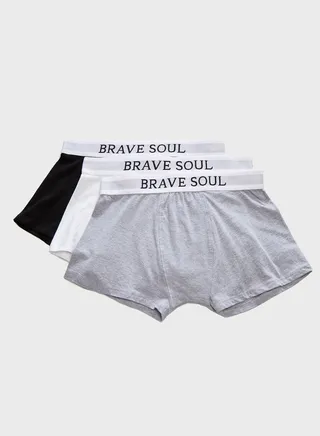 Brave_Soul Three Pack Boxer Short