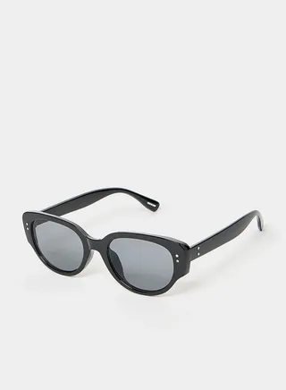 Tinted Aviator Sunglasses