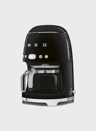 Black Drip Filter Coffee Machine