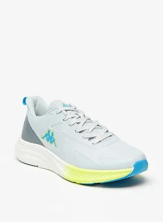 Men's Textured Lace-Up Sports Shoes