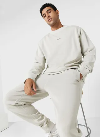 Logo Crew Neck Sweatshirt