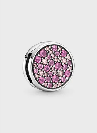 Pink PavÃ© Clip Charm