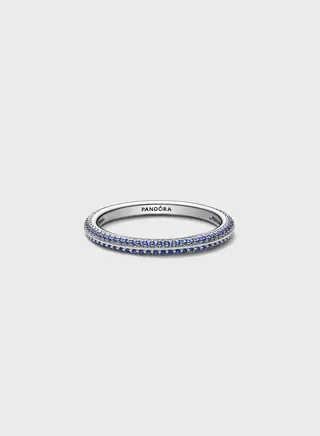 Pandora Me Blue PavÃ© Ring