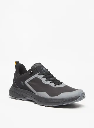 Men's Logo Print Sports Shoes With Lace-Up Closure
