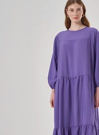Balloon Sleeve Dress