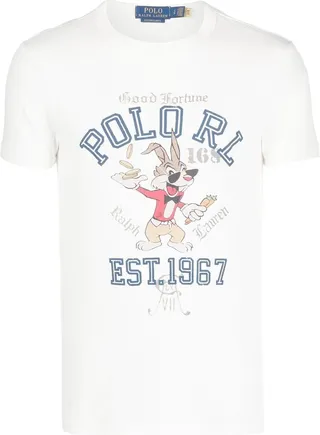 logo-print short-sleeve T-shirt