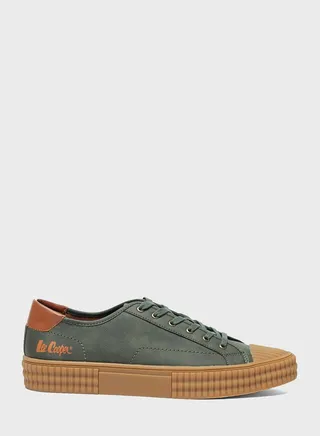 Lace Up Low Top Sneakers