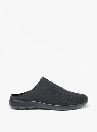 Men's Textured Slip-On Sports Shoes