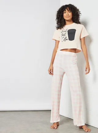 Coffee Pyjama Set (Set of 2