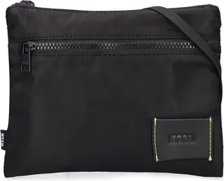 Logo nylon crossbody bag