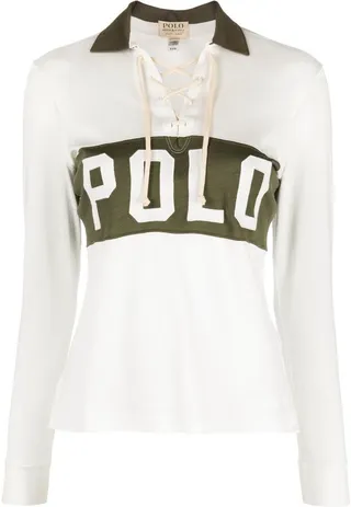 Logo-Print Polo Shirt