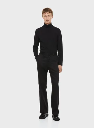 Essential Slim Fit Cotton Polo Neck T-Shirt