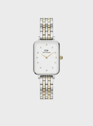 Quadro Steel Strap Analog Watch