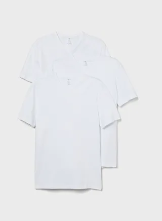 3 Pack Essential V Neck T-Shirt