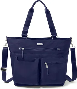 baggallini Women's Any Day Tote Bag with RFID Wristlet