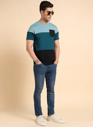 Cotton Checkered T-Shirts for Men