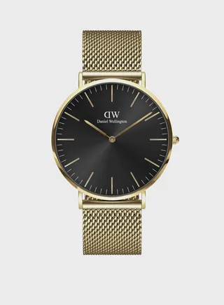 Classic Mesh Strap Analog Watch