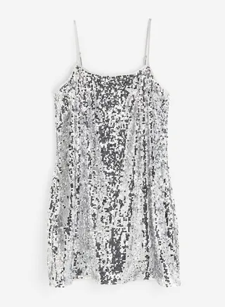 Sequined Knitted Dress