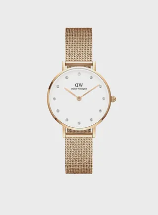 Petite Mesh Strap Analog Watch